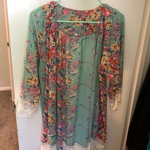 Beautiful floral kimono